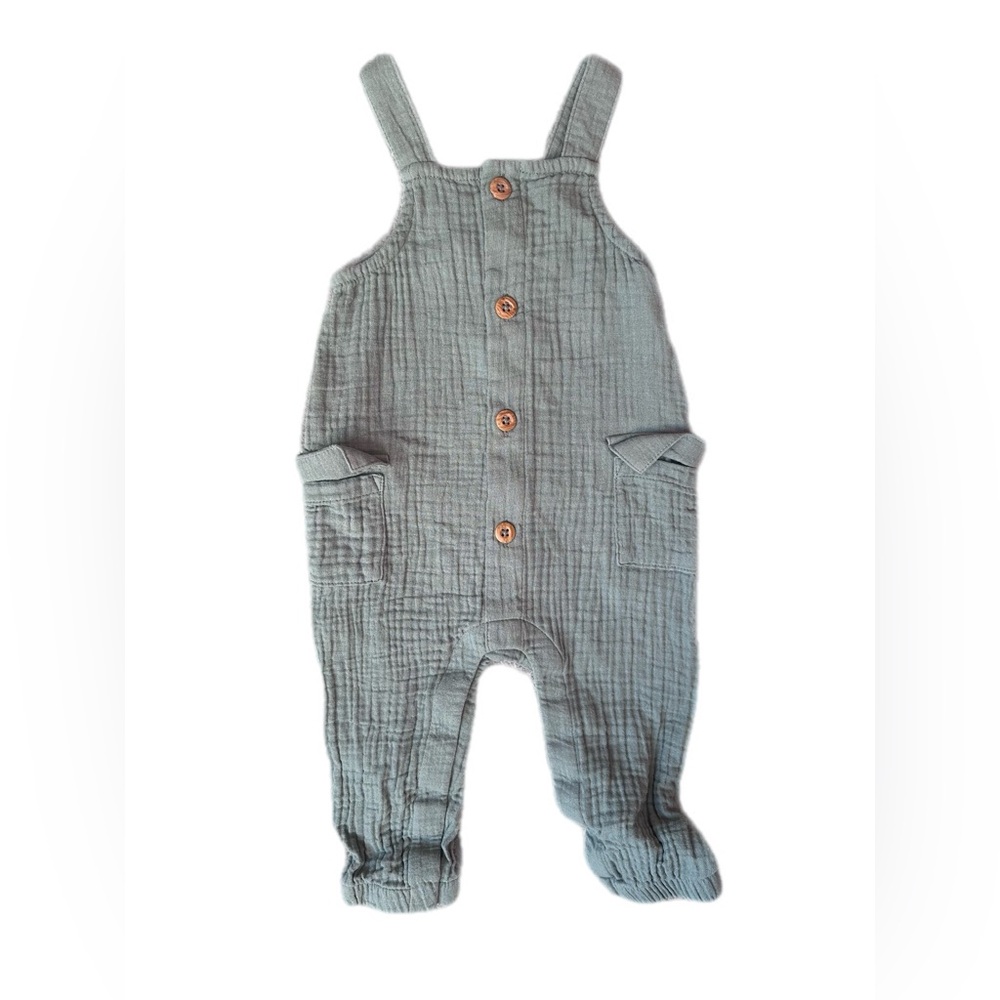 Little Planet Green Overalls